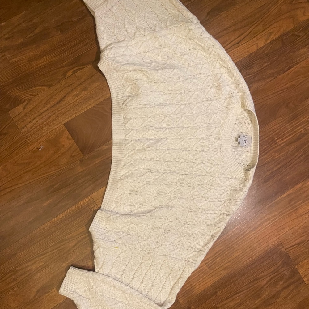 Cropped sweater